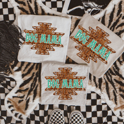Dog mama sublimation T-shirt