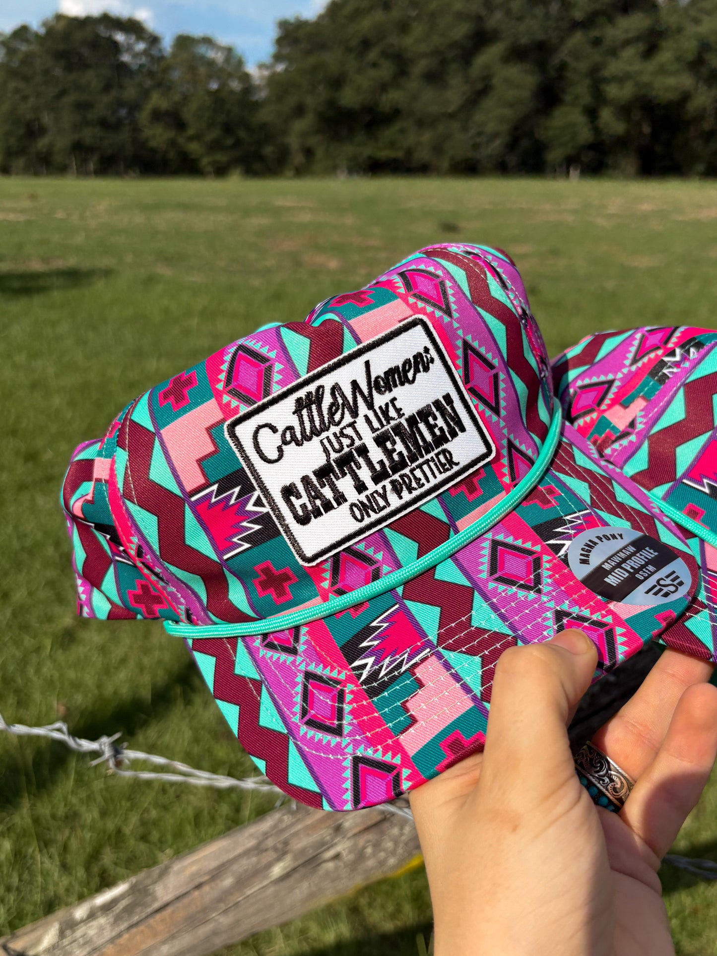 Cattlewomen trucker hats