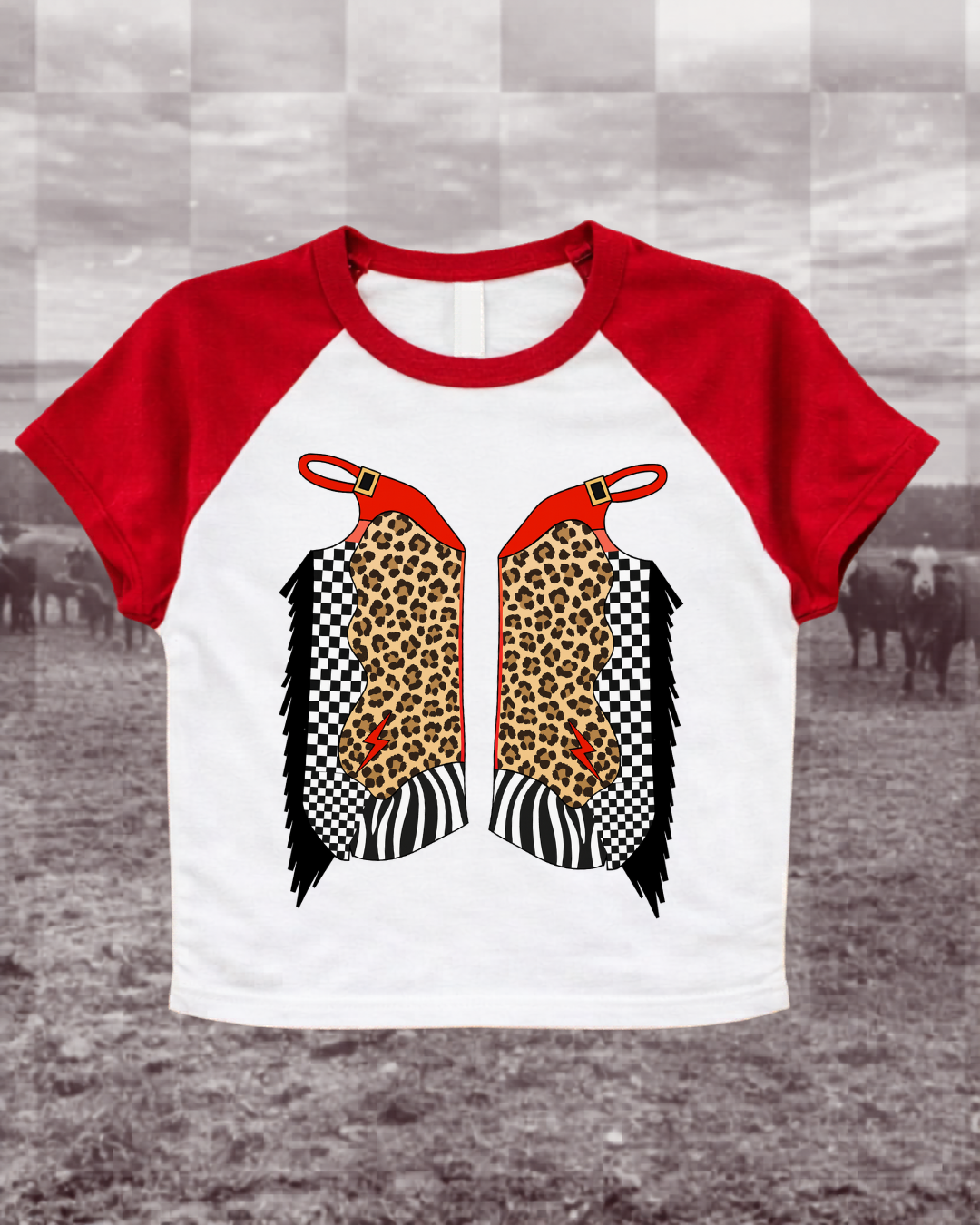The TCS exclusive chaps Baby Tee