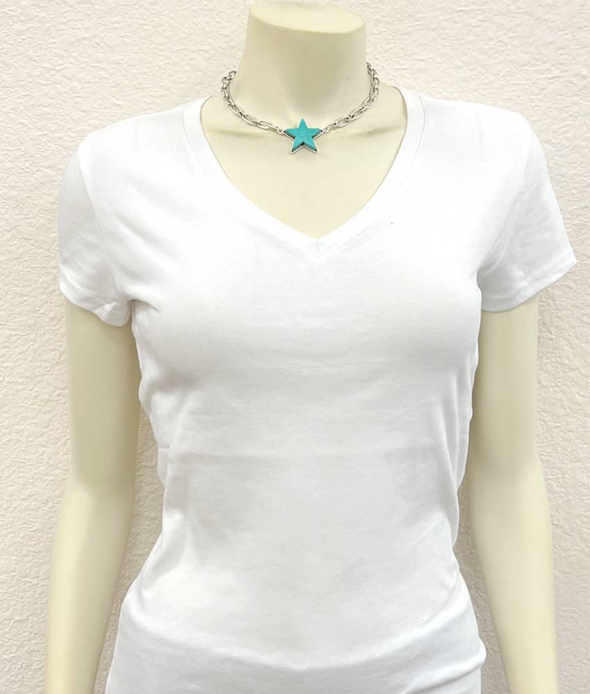 Star Turquoise Necklace
