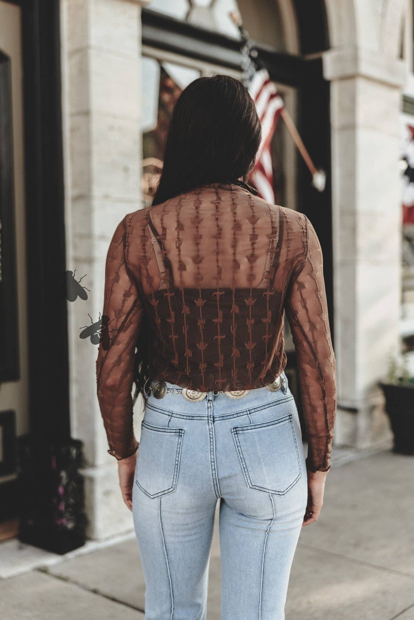 LARIAT LACE Top