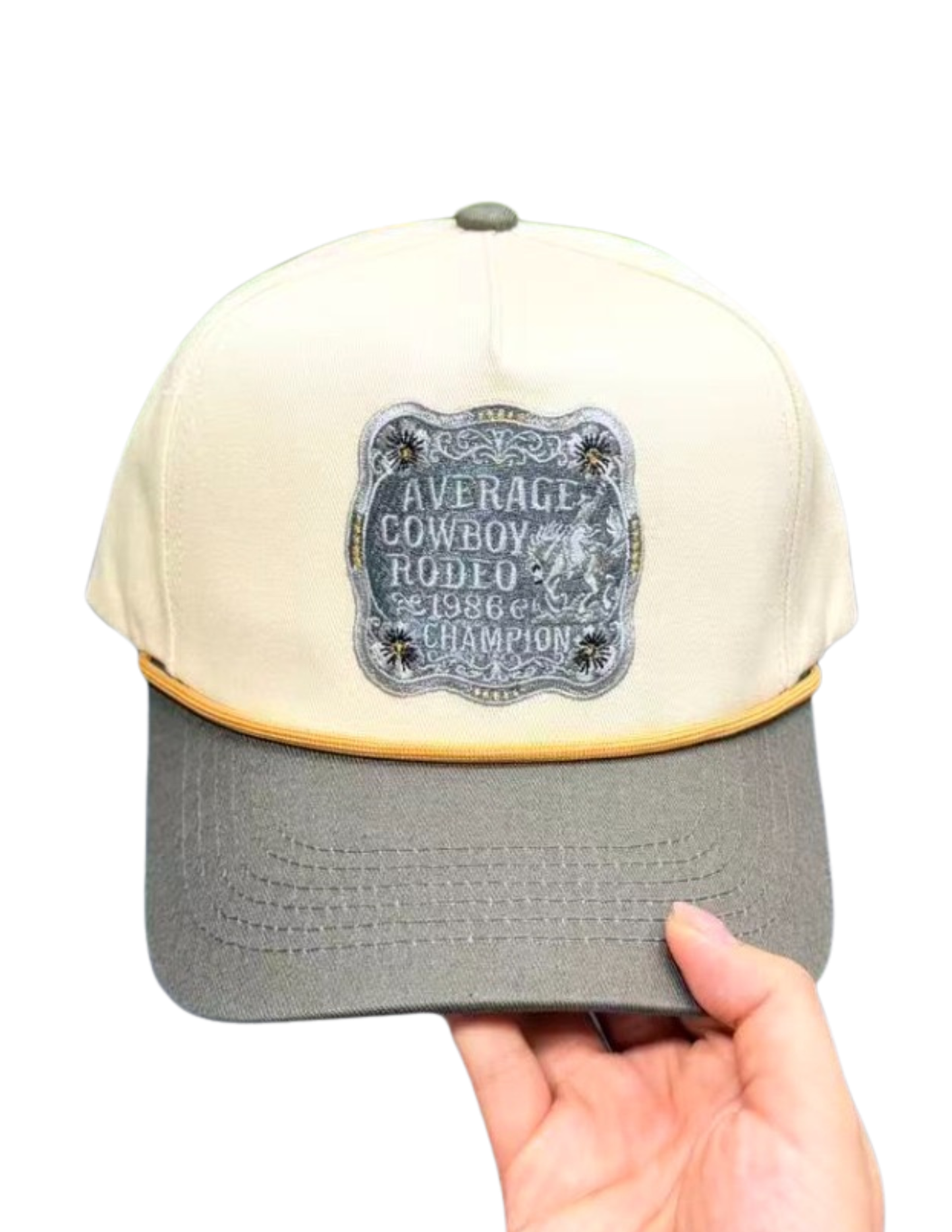 AVERAGE COWBOY RODEO CANVAS CAP