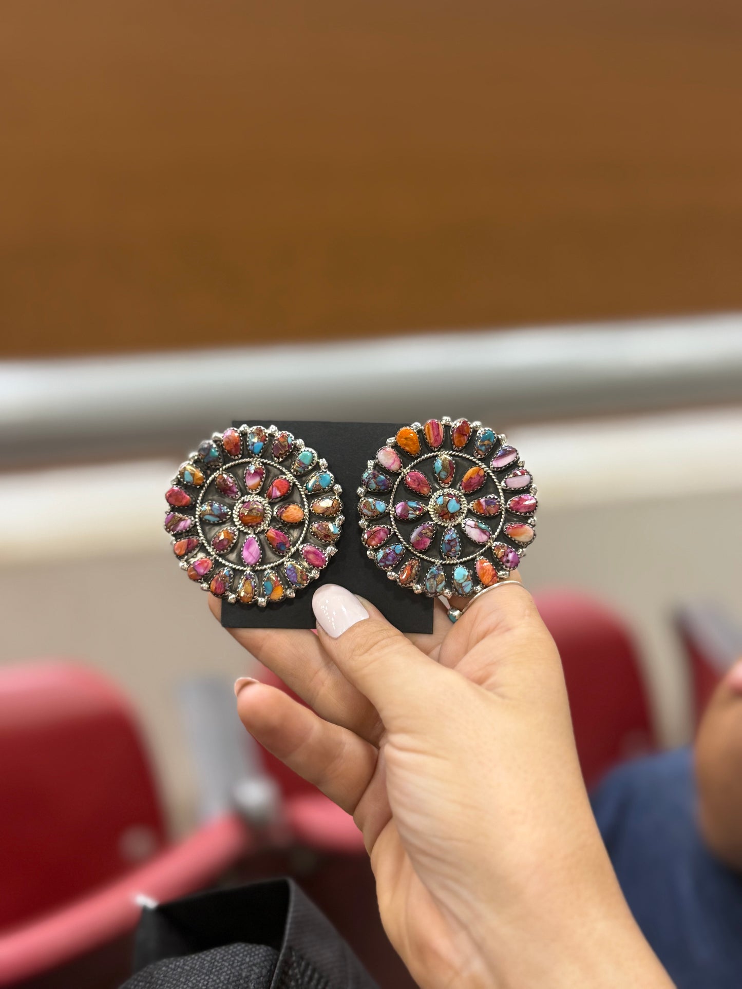 The Lettie cluster earrings