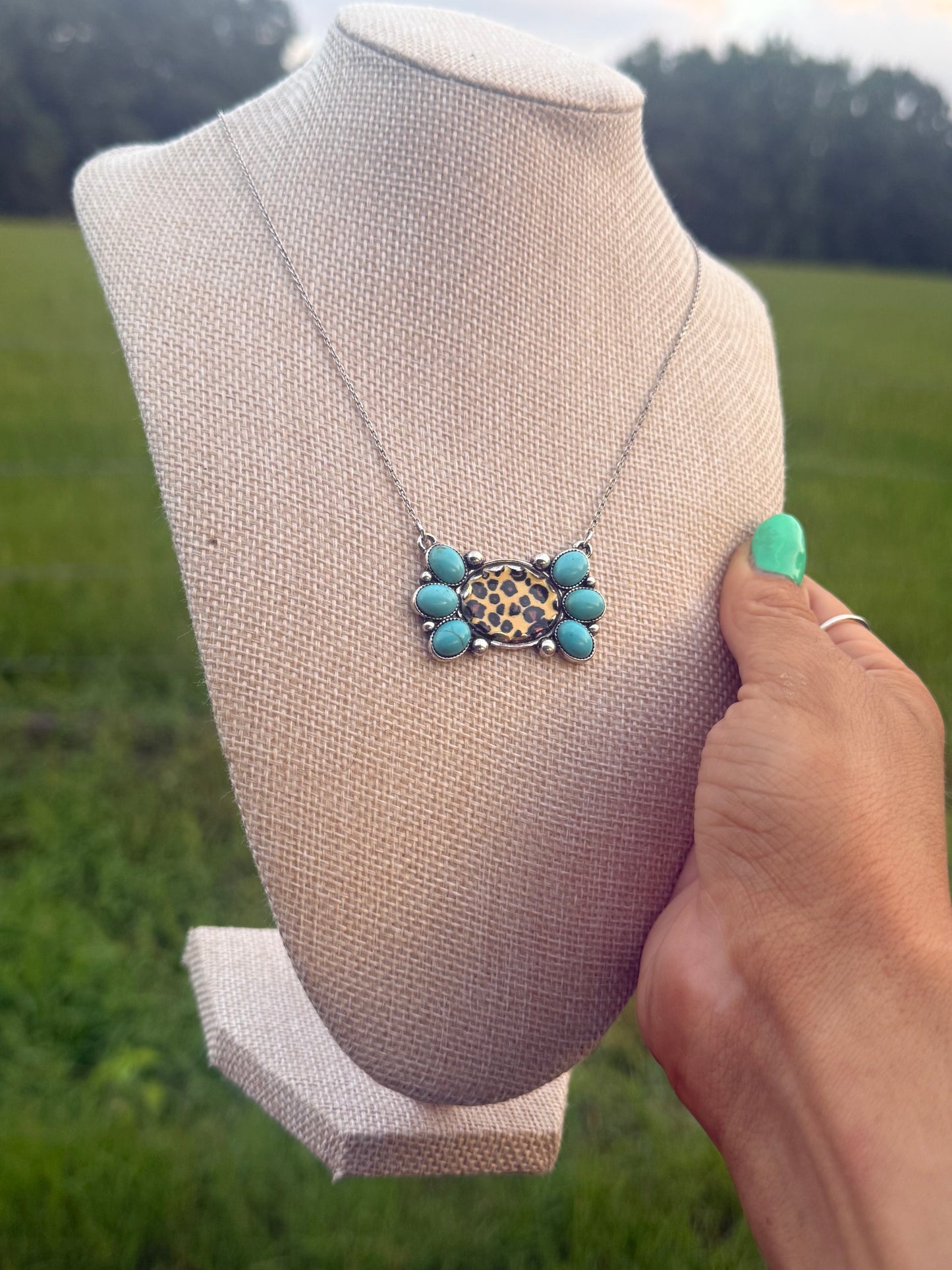 The cheetah girl necklace
