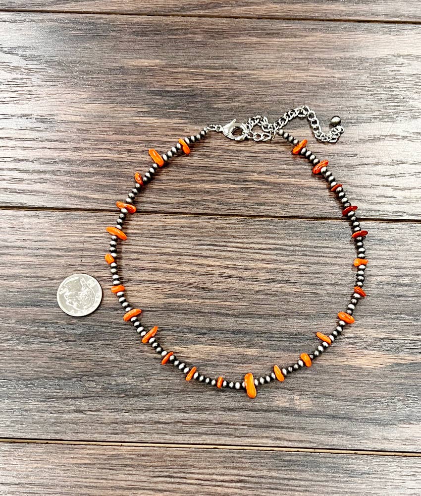 Handmade 16" Seashell Necklace