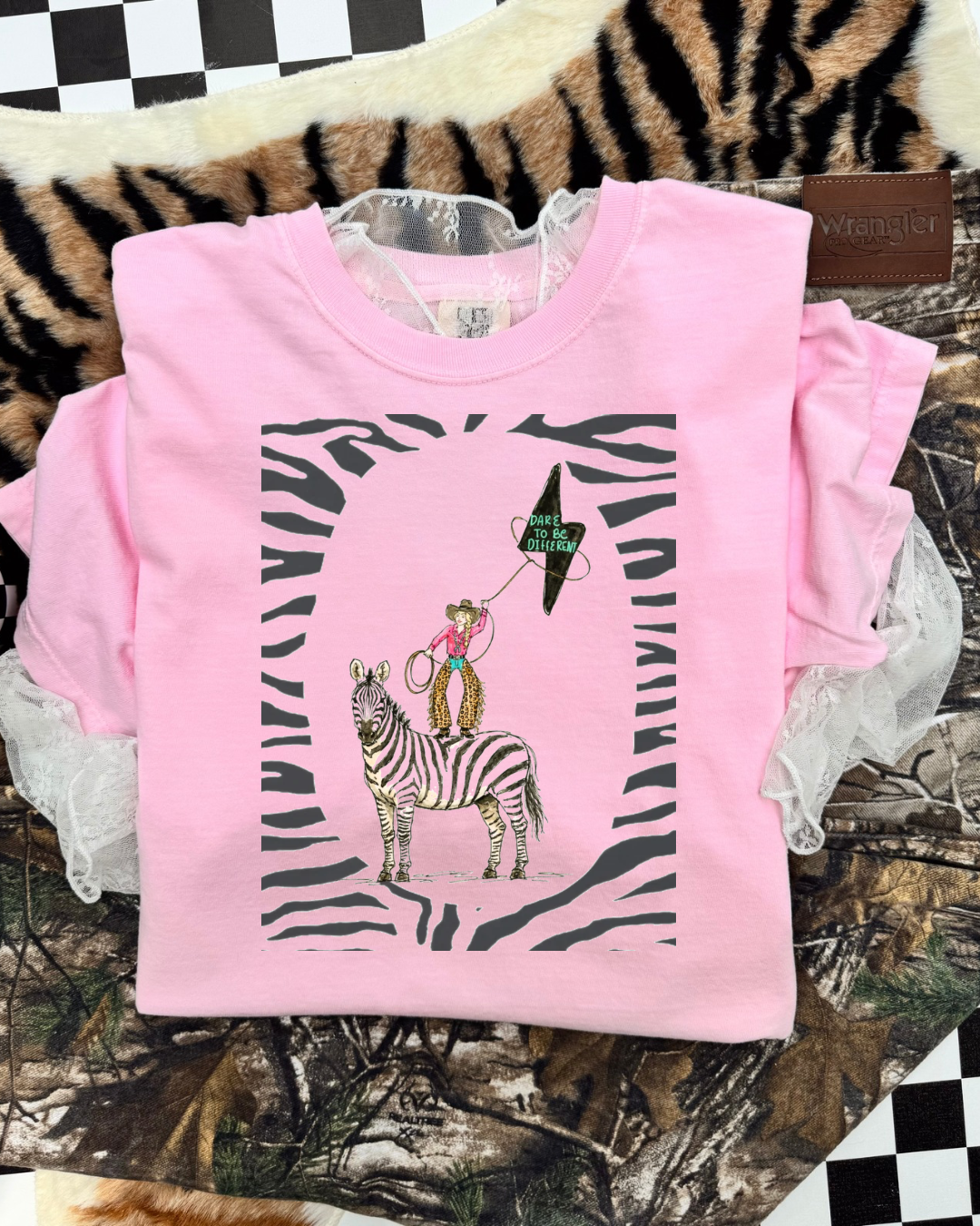 Dare to be different comfort color shirt