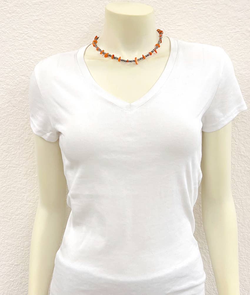 Handmade 16" Seashell Necklace
