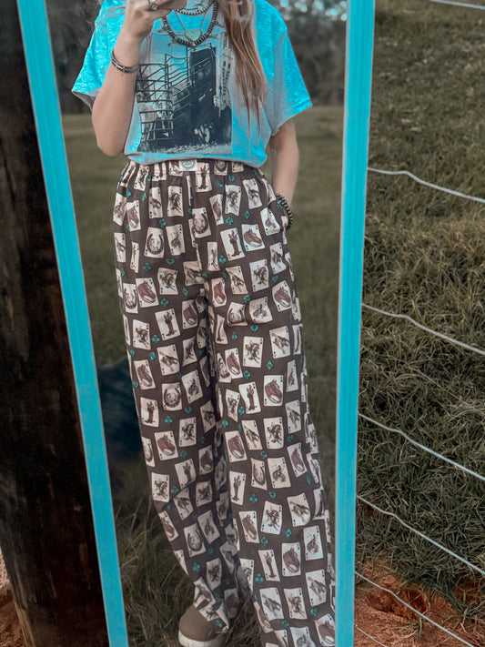 Luck of the brand boxer pants