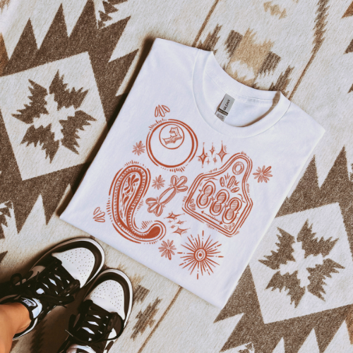 The doodles sublimation T-shirt