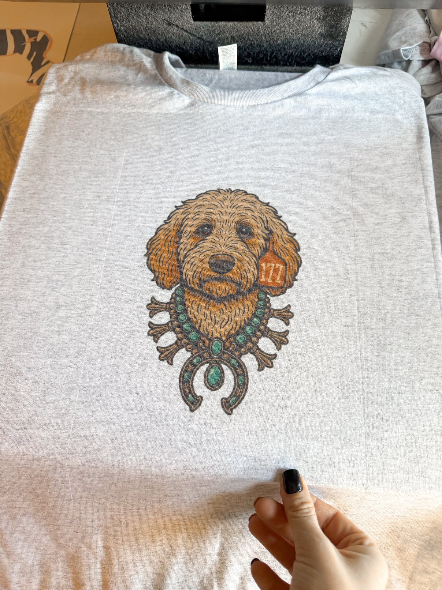 Custom dog sublimation T-shirt
