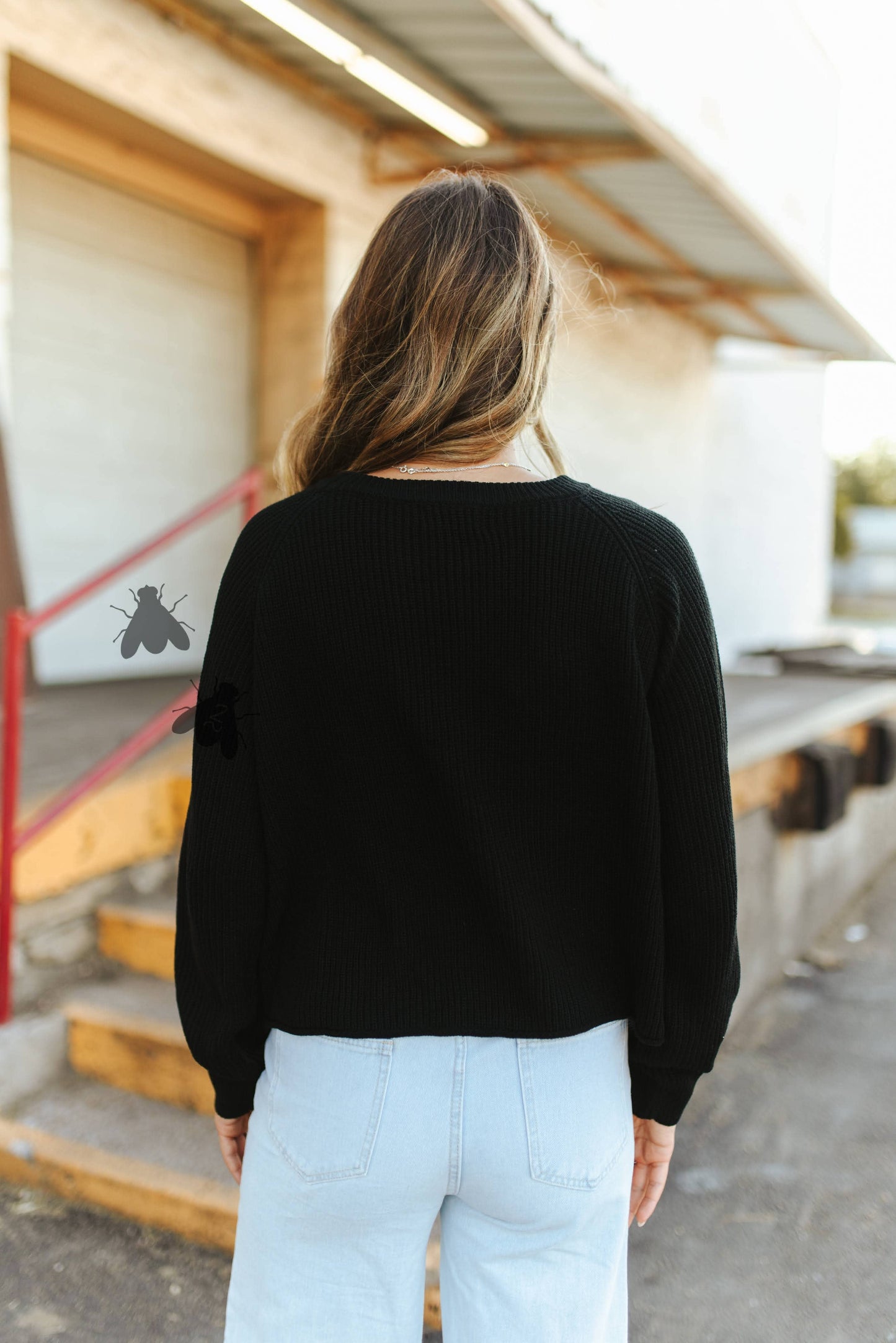 Silver spur knit sweater