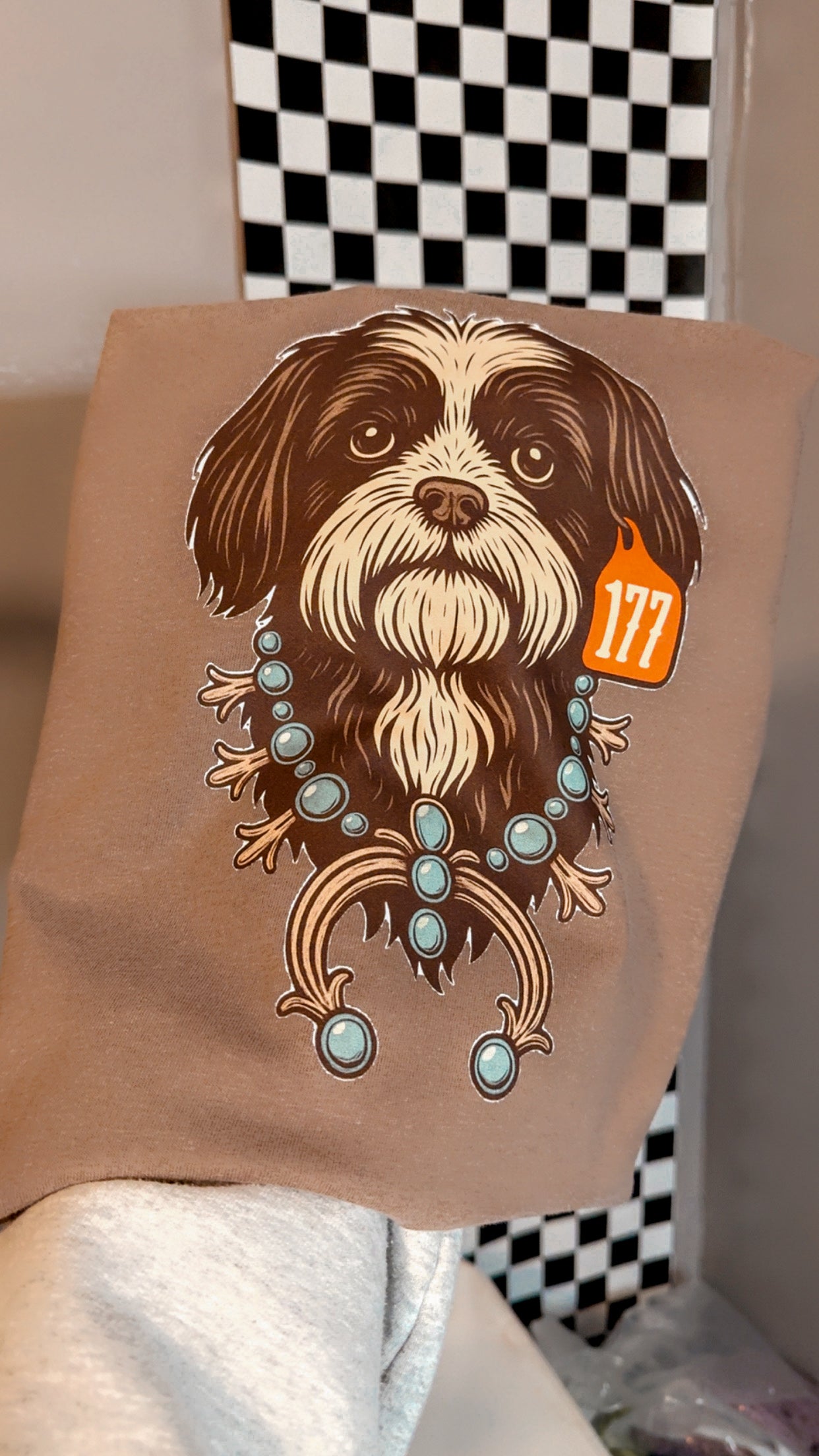 Custom dog sublimation T-shirt