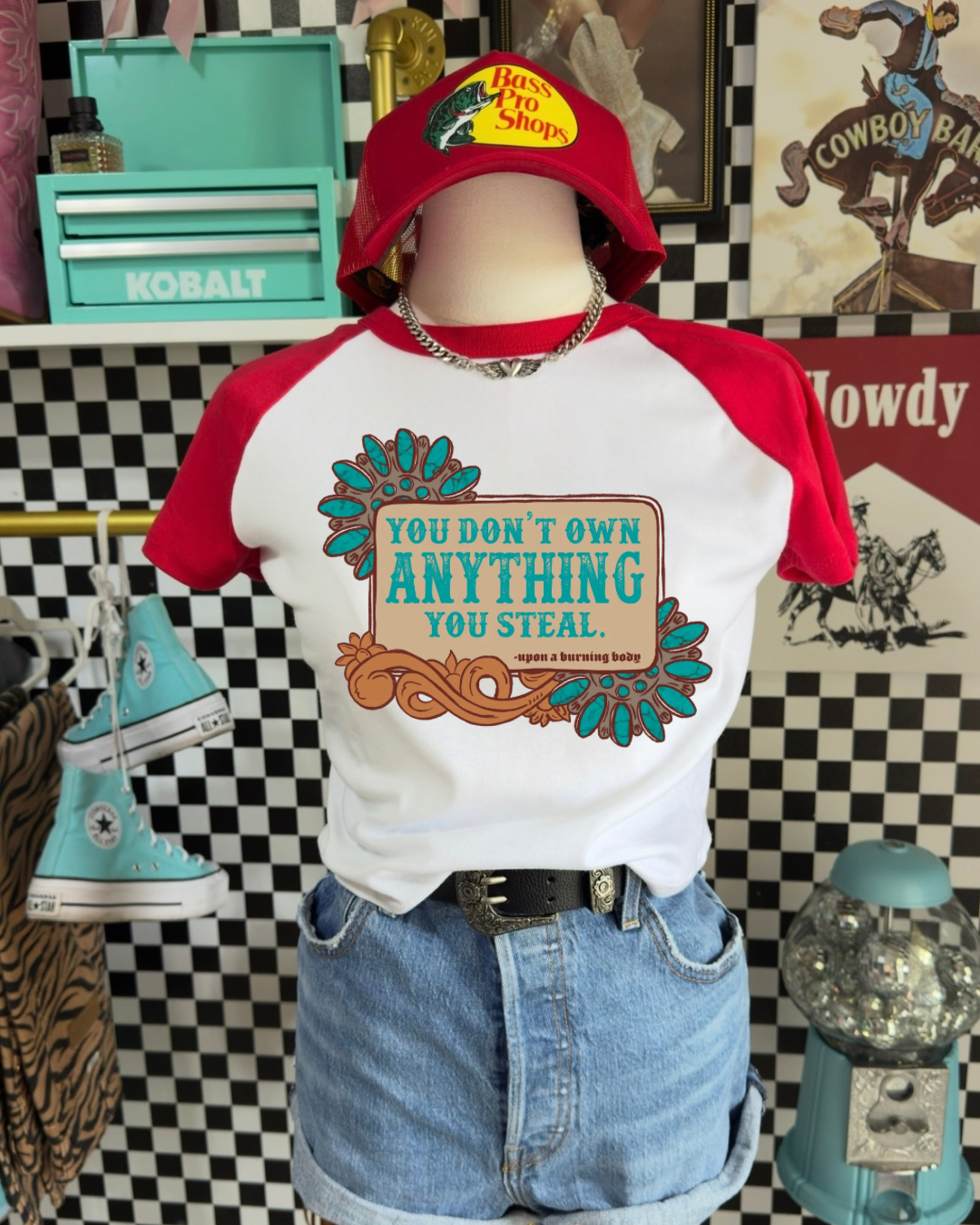 You don’t own anything you steal Baby Tee
