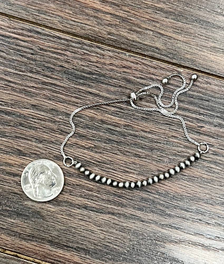 Handmade Navajo Bead Adjustable Bracelet