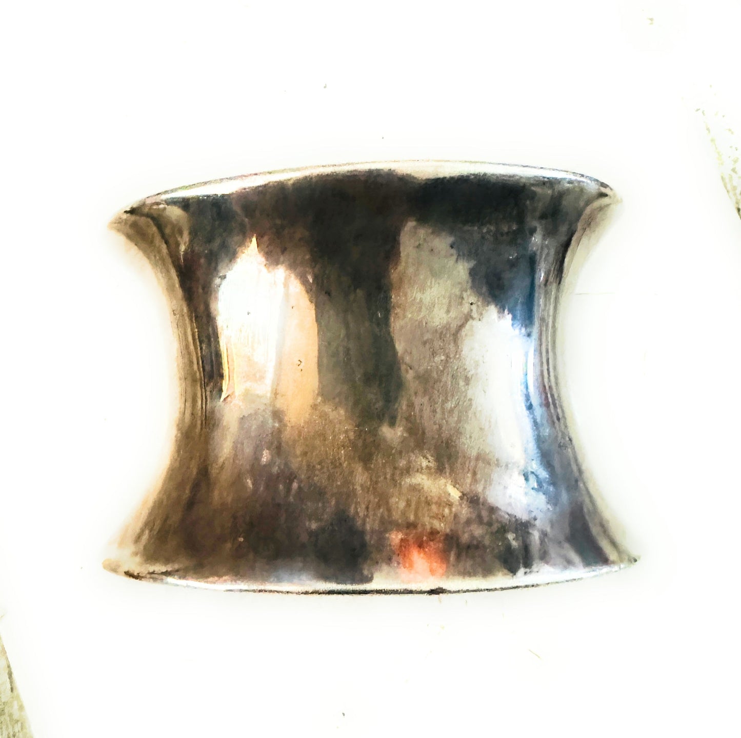 Vintage Old Pawn Navajo Sterling Silver Cuff Bracelet