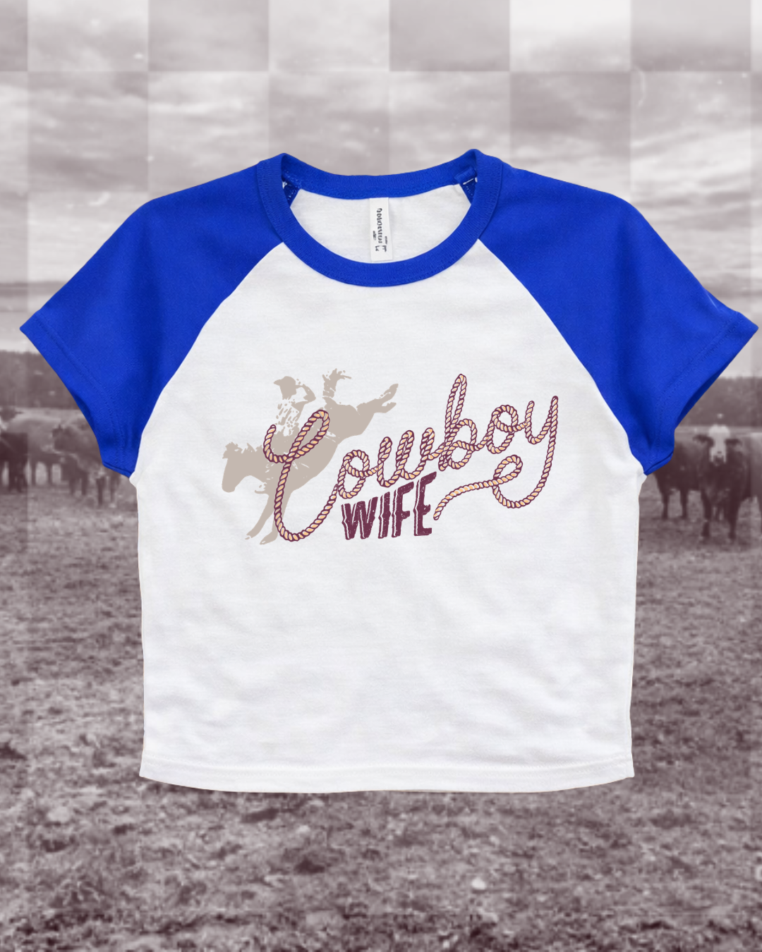 Cowboy wife Baby Tee