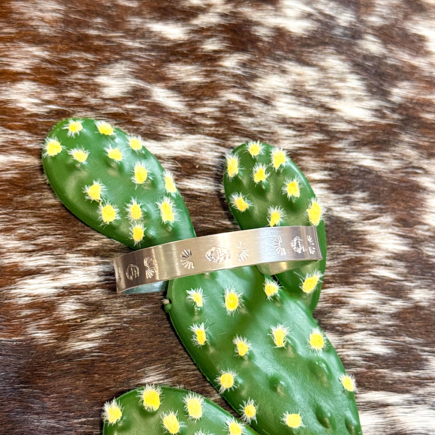Roaming Buffalo handmade bracelet
