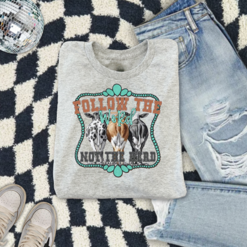 Follow the word sublimation T-shirt