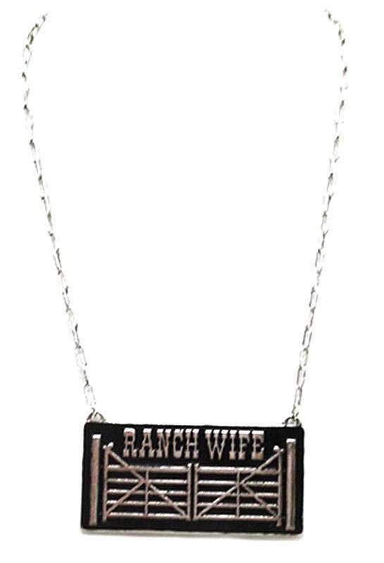 Western Ranch Wife Necklace