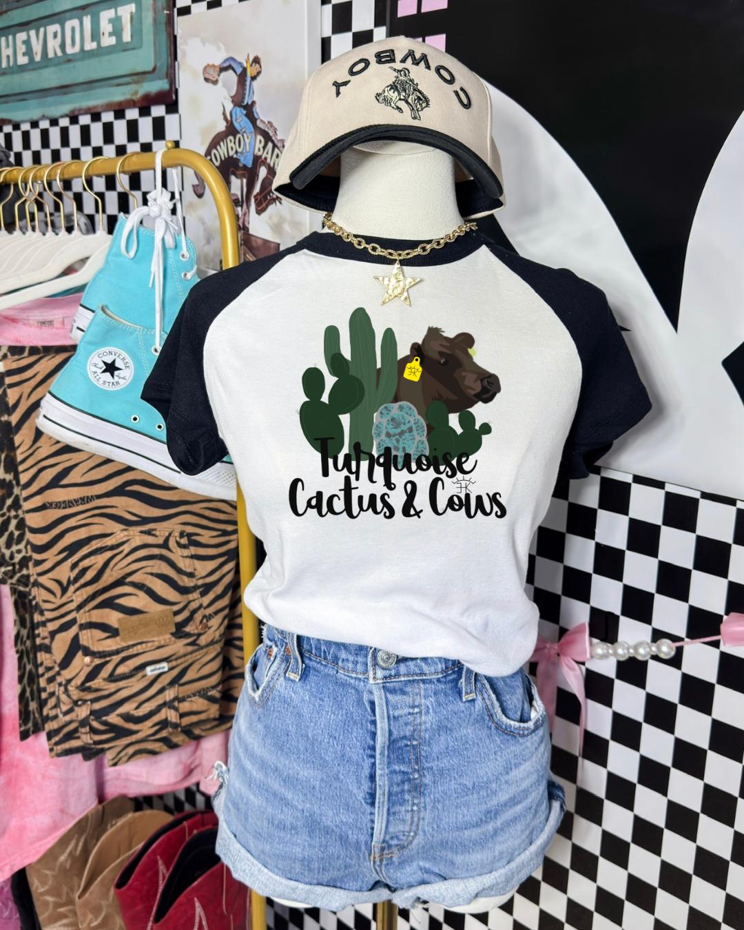Cattle , cactuses , and cows Baby Tee