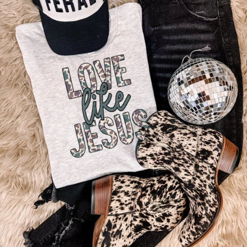 Love like Jesus Sublimation T-shirt