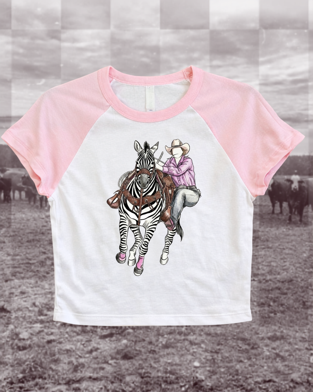The all around cowgirl Baby Tee
