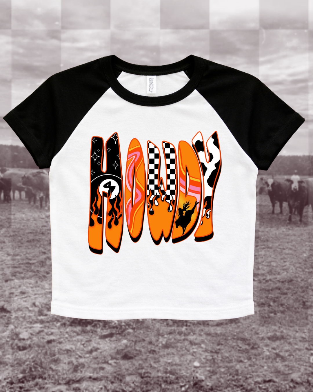 Funky howdy Baby Tee
