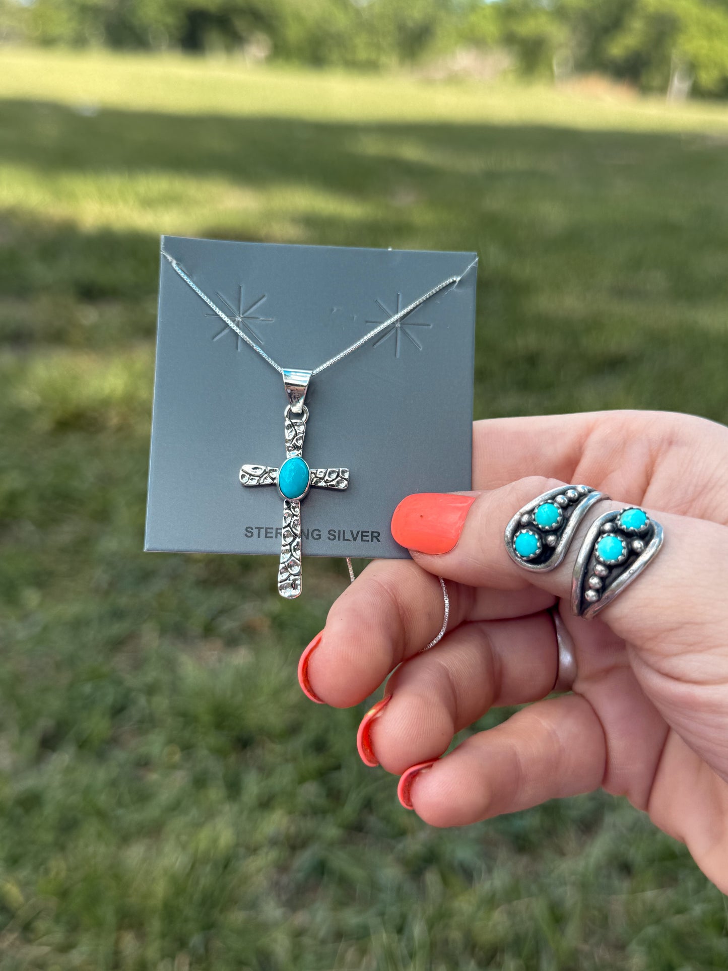 The Kingman Cross necklace