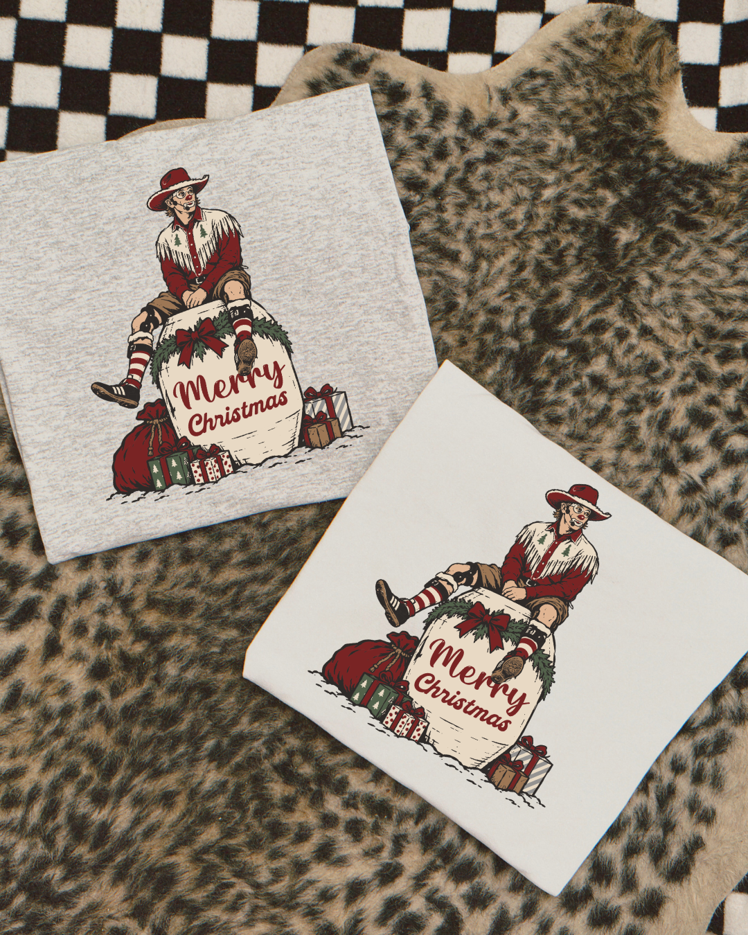 The barrel man Christmas sublimation T-shirt