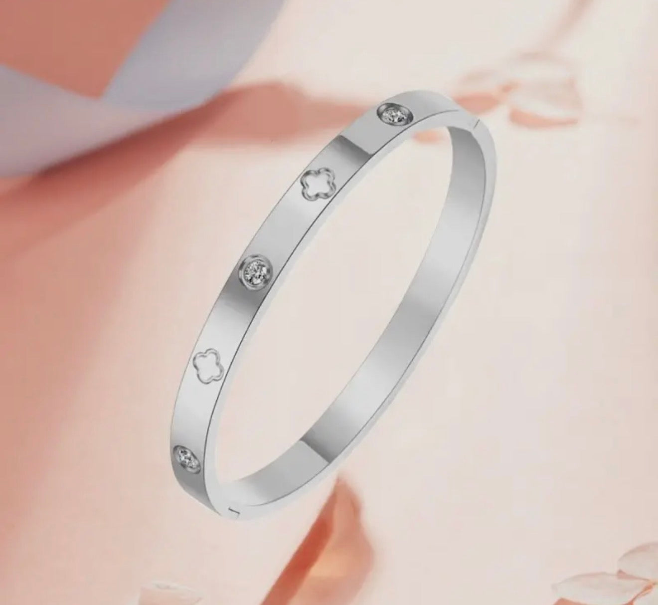 NON- Tarnish stainless steel waterproof bangle