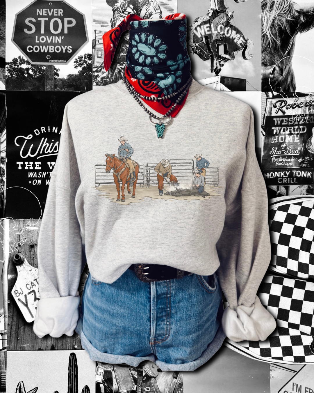 The branding pen sweatshirt
