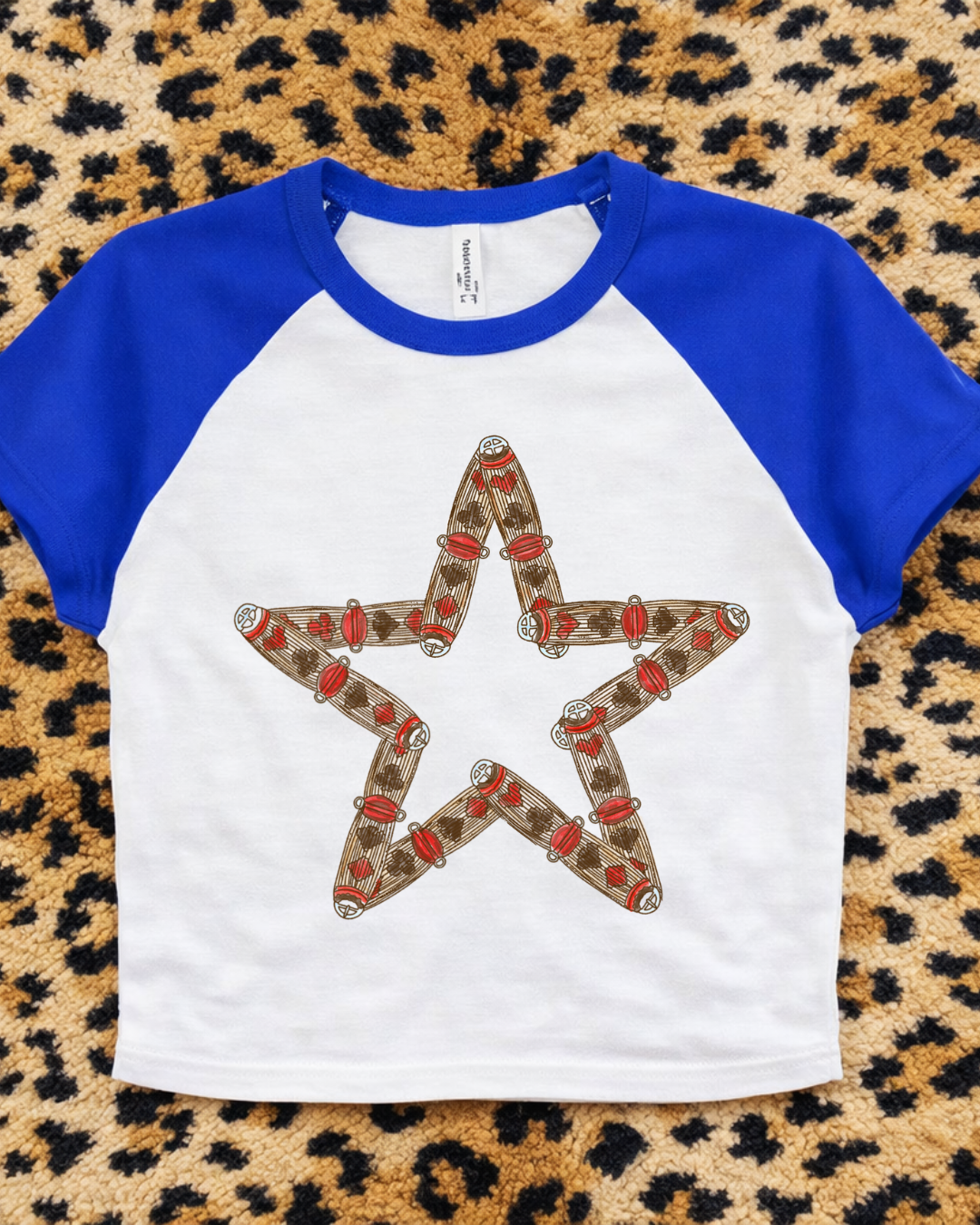 The star cinch Baby Tee