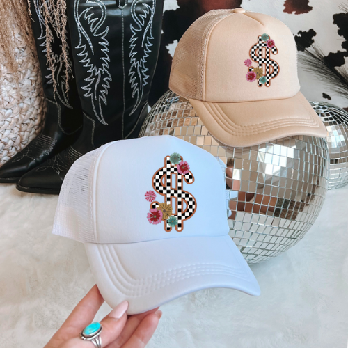 Fortune & flourishing western trucker hat