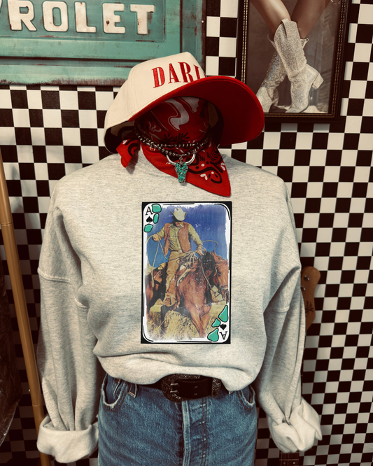 The western sweatshirt