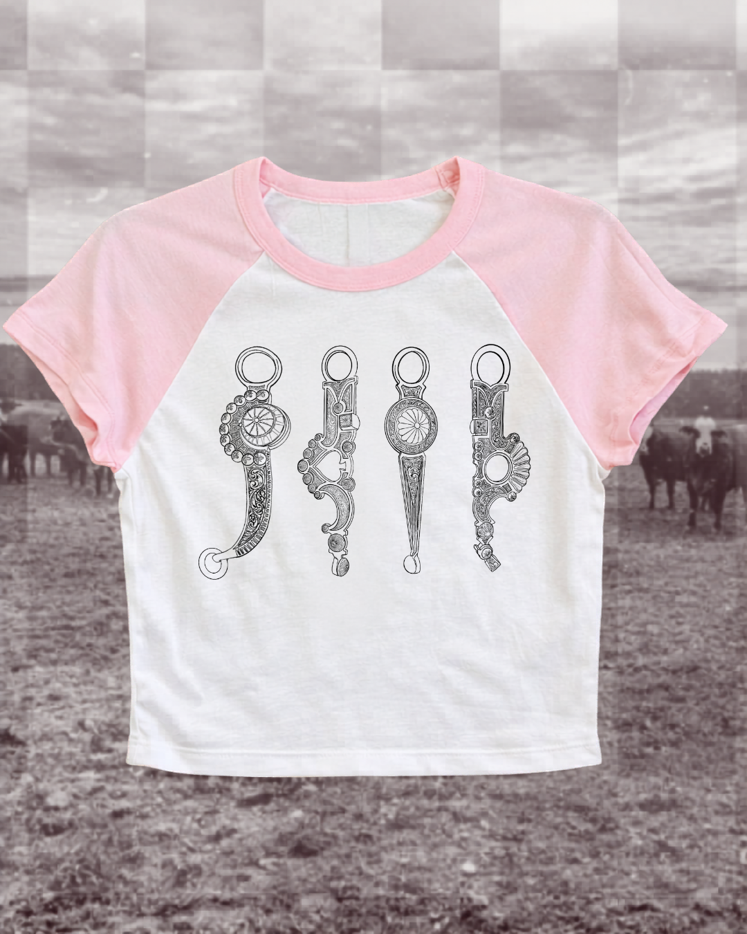 The rank bit Baby Tee