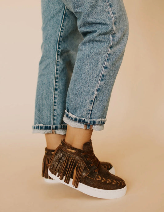 The cowboy sneakers