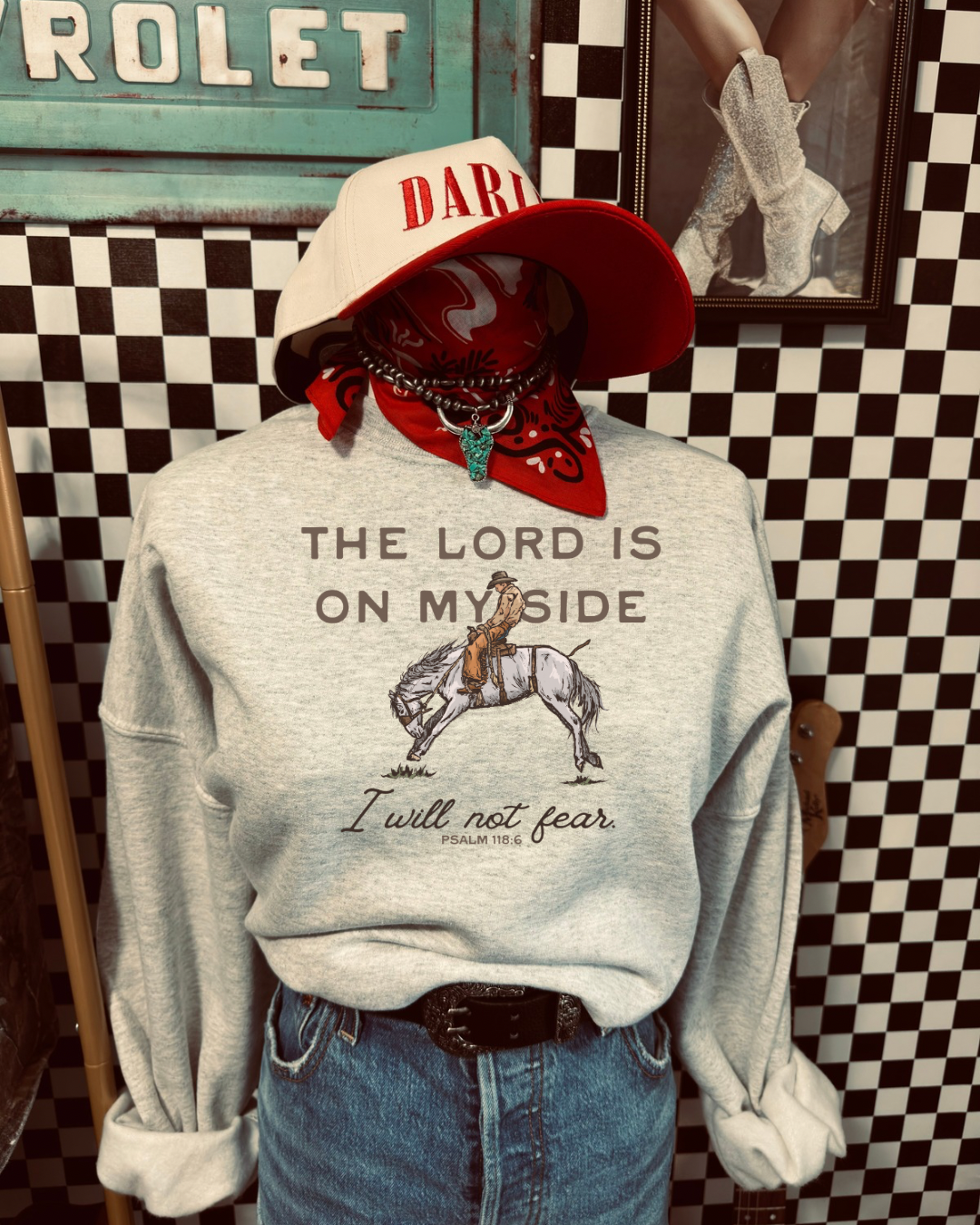 The lords on my side sweatshirt
