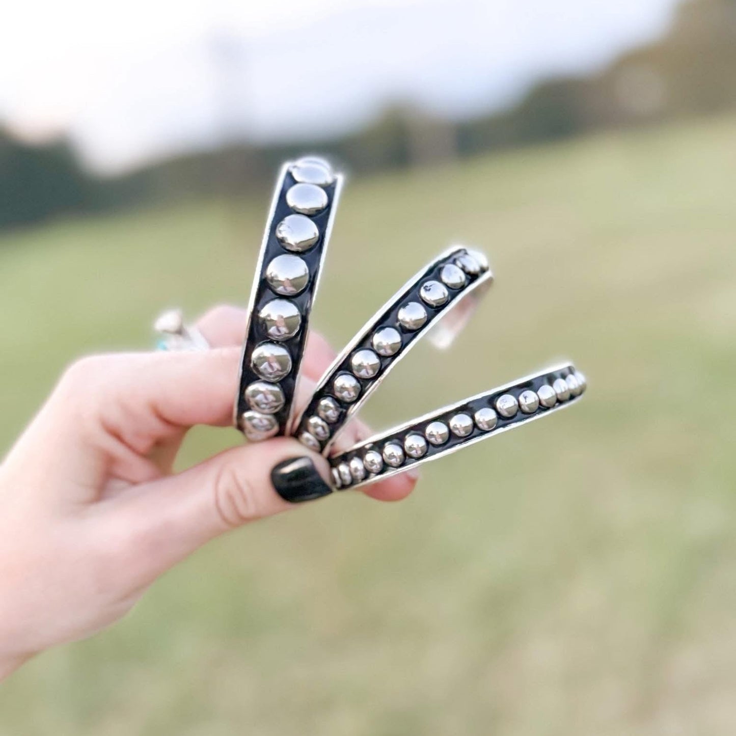 The daily wear bubble cuff bracelets