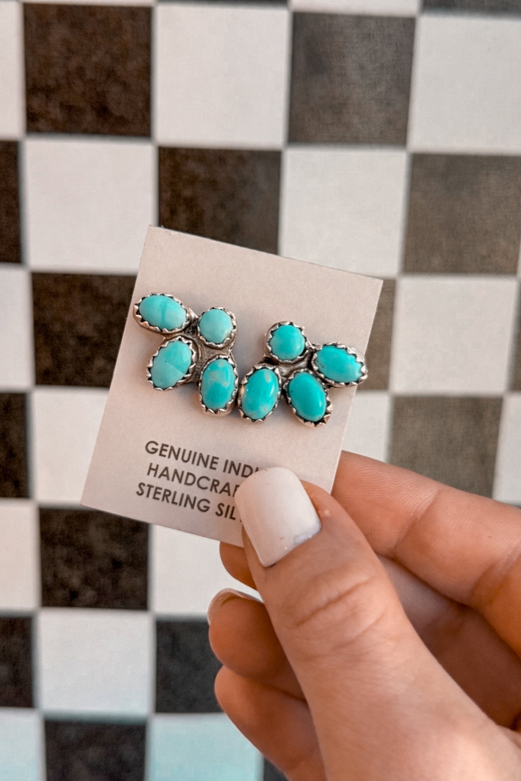 Turquoise mini clusters