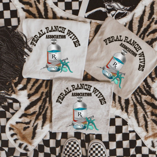 Feral ranch wives  sublimation T-shirt