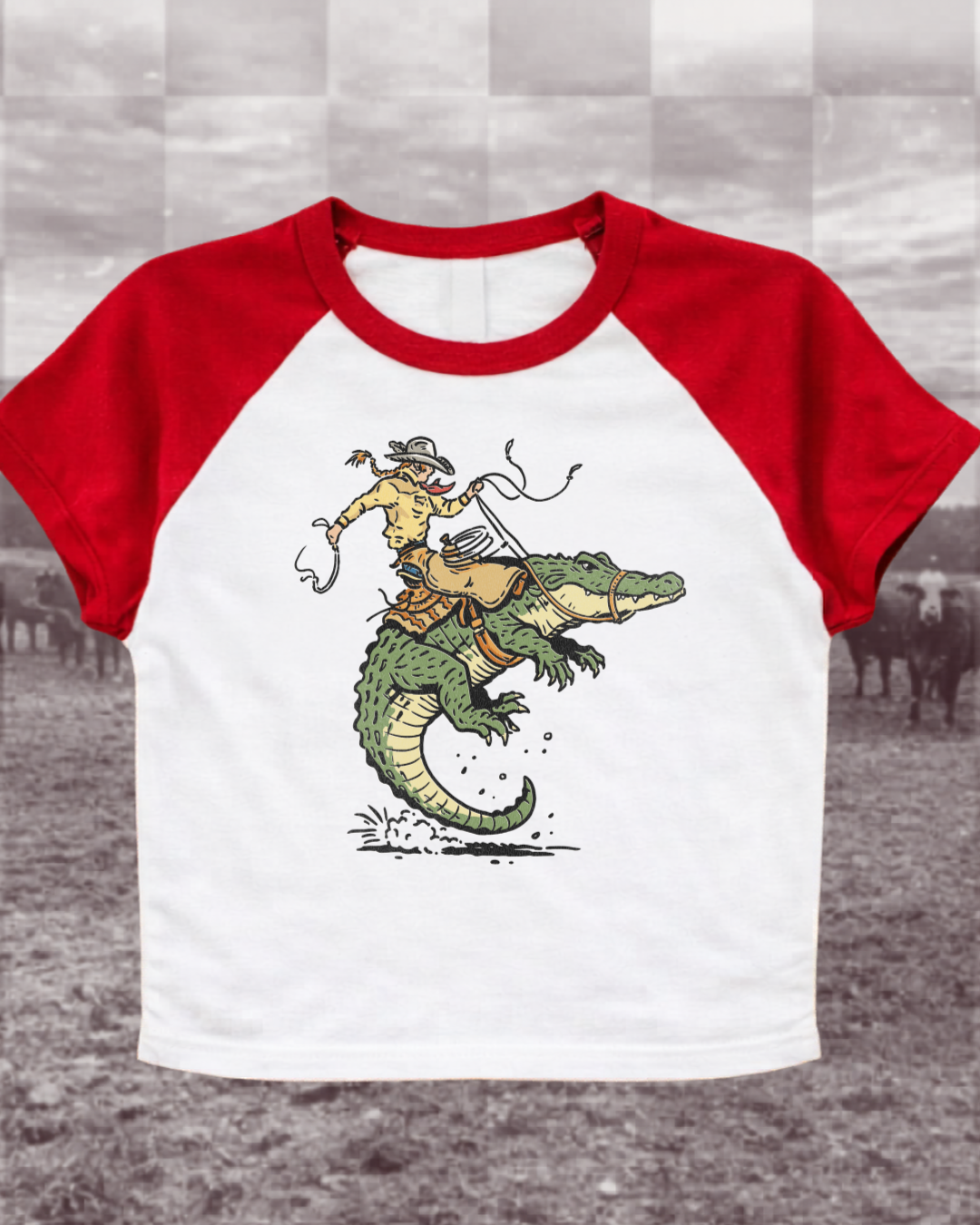 Cajun cowboy Baby Tee
