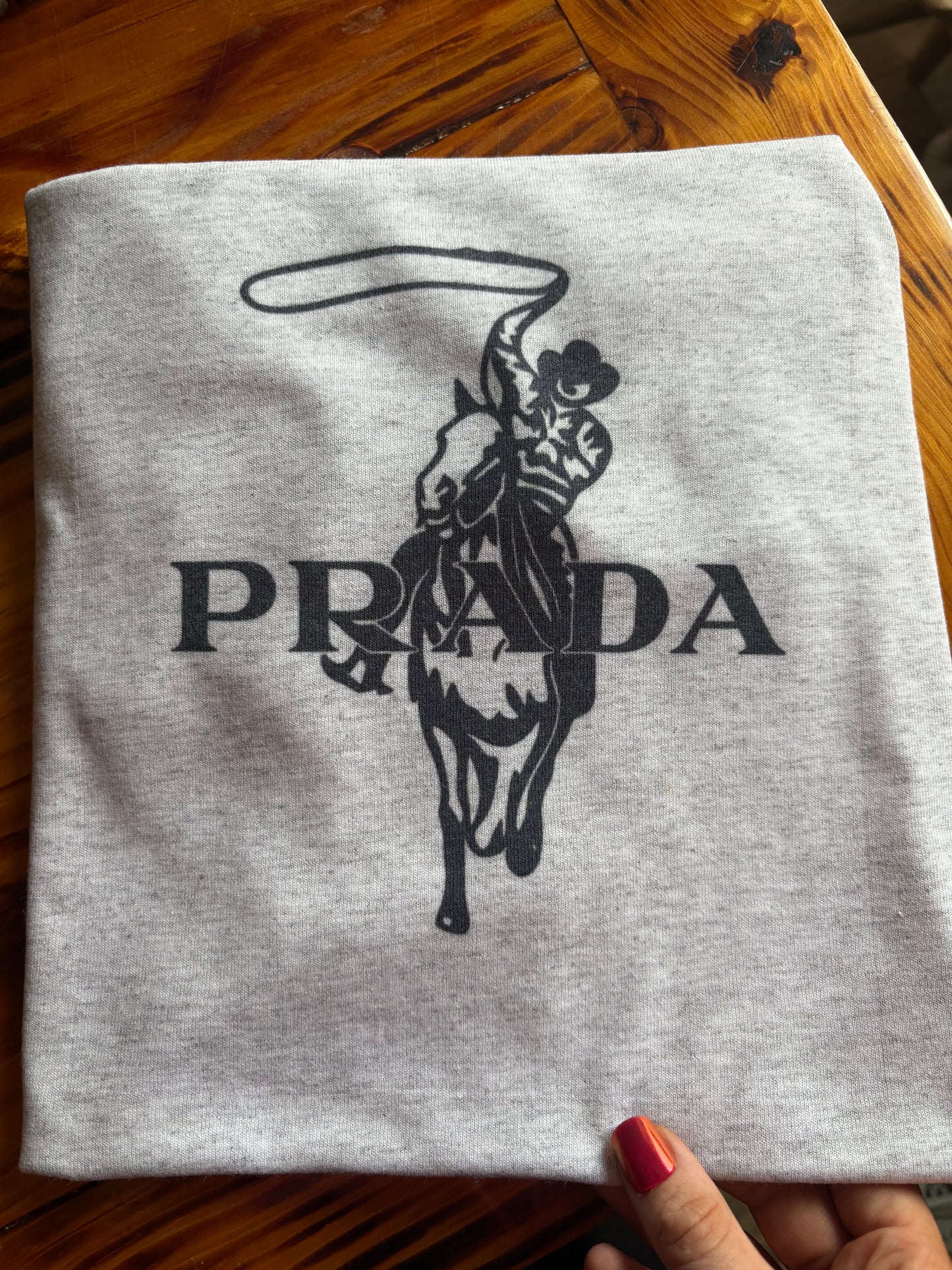 Upscale cowboy tee sublimation T-shirt