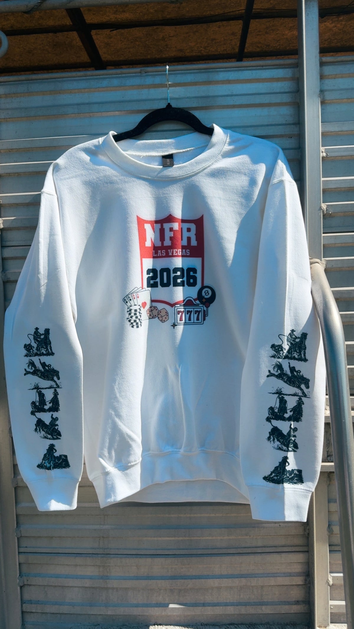 LAS VEGAS 2026 rodeo event sweatshirt