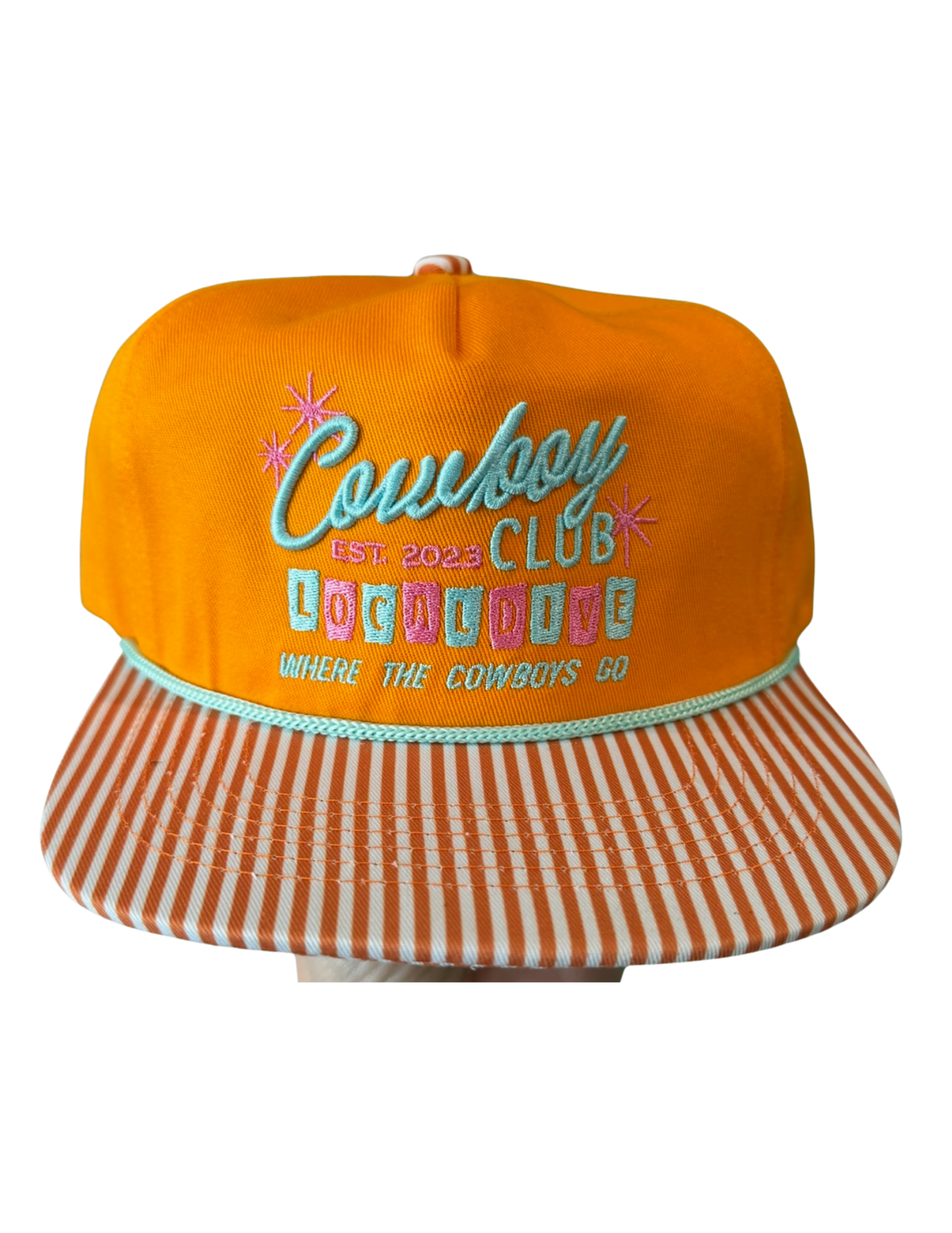COWBOY CLUB CANVAS CAP