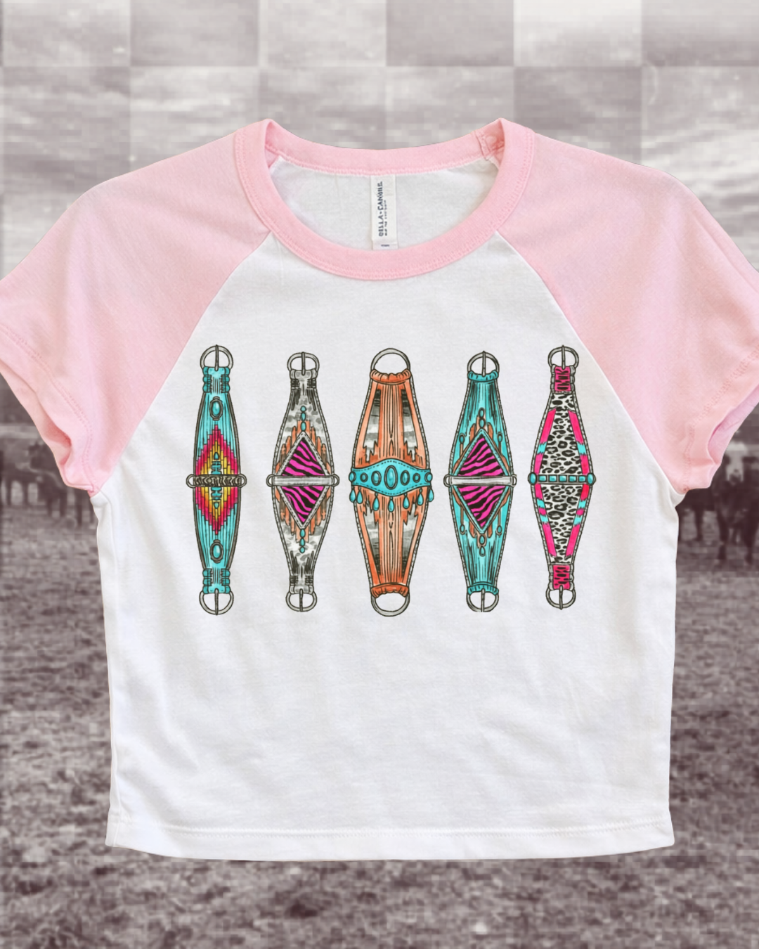 Funky cinches Baby Tee