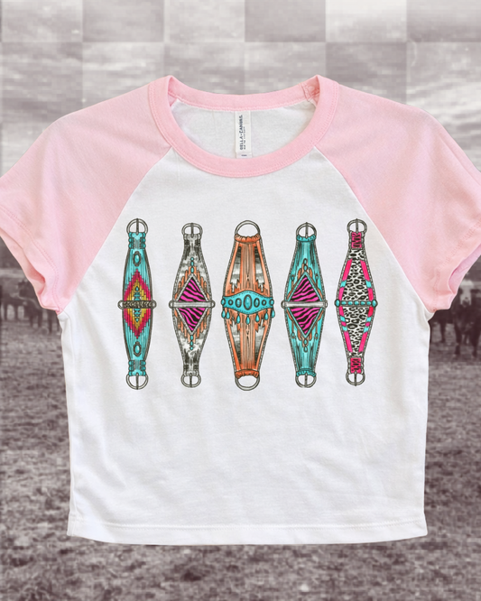 Funky cinches Baby Tee