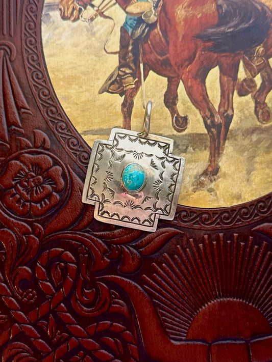 The classy cowgirl pendant