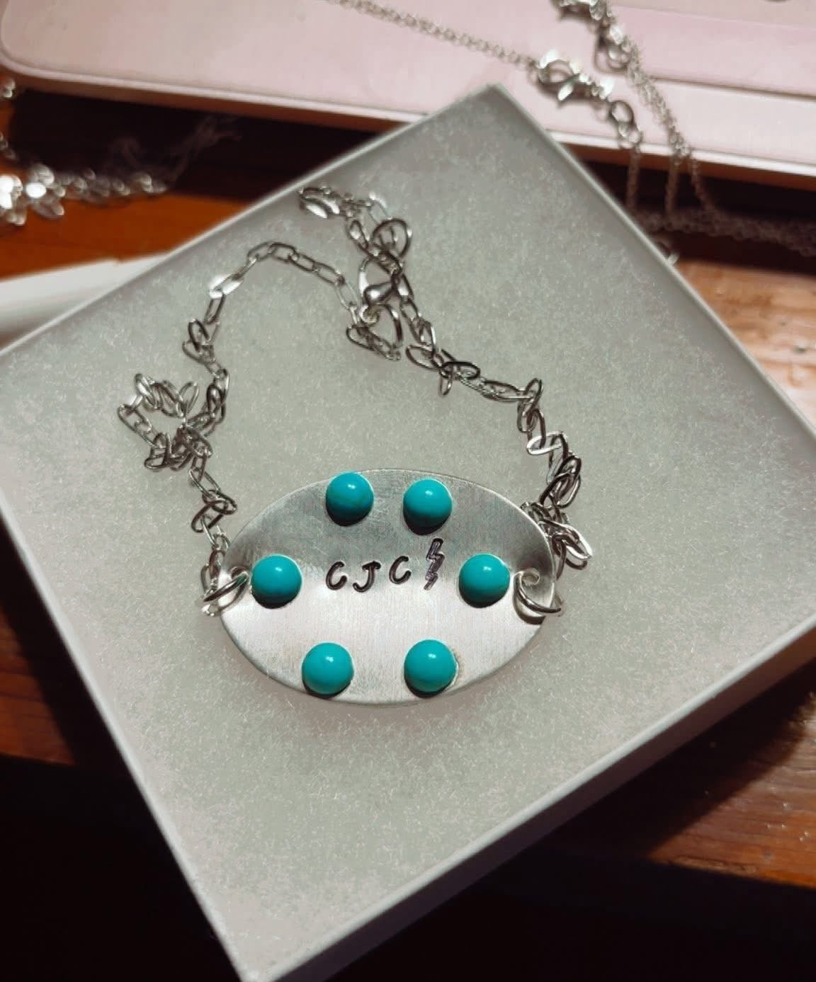 Custom oval necklaces