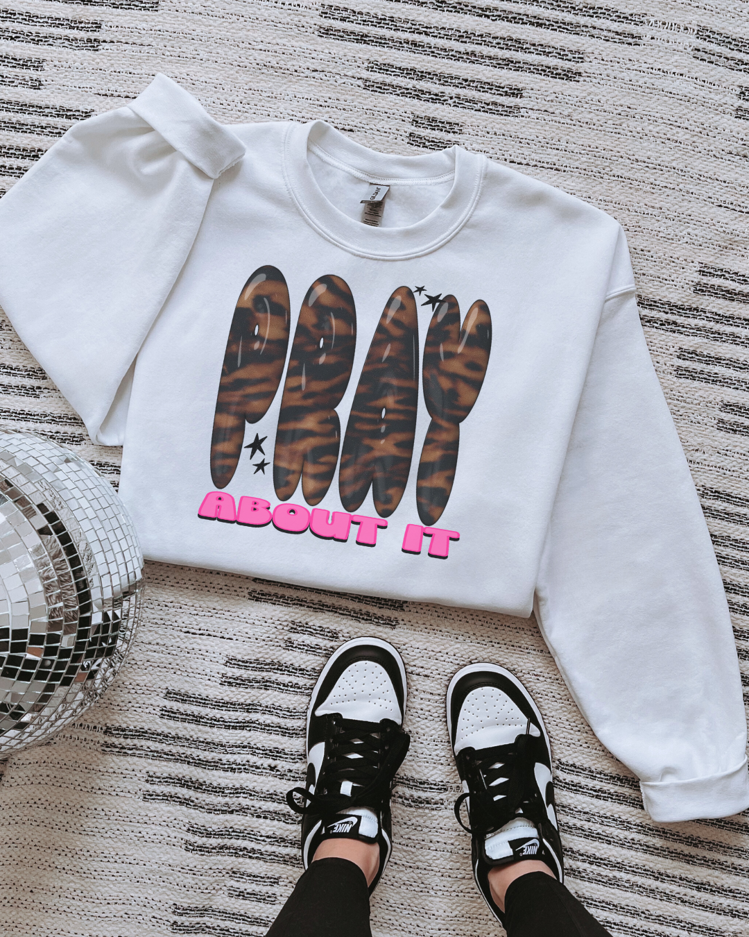 Pray about it  sweatshirt