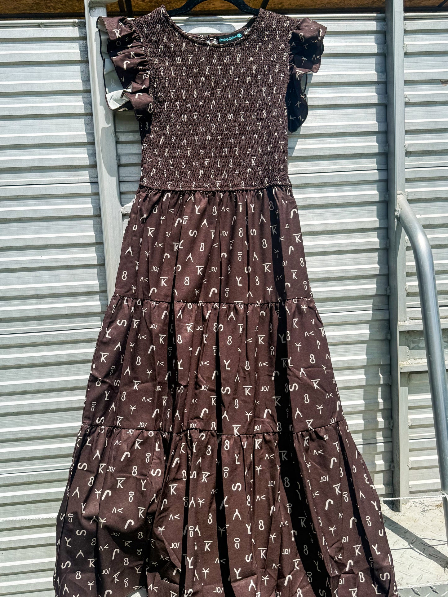 Ranch Stamped Dress
